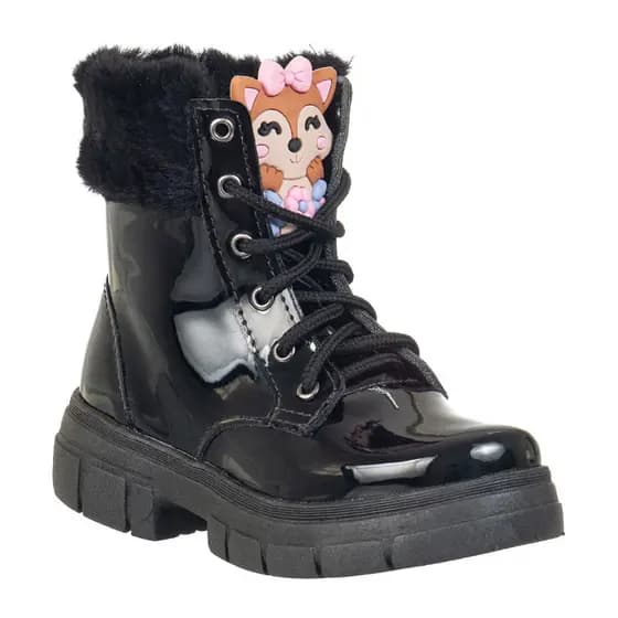 Bota infantil feminina coturno menina montaria blogueirinha yasmin kids RAPOSA