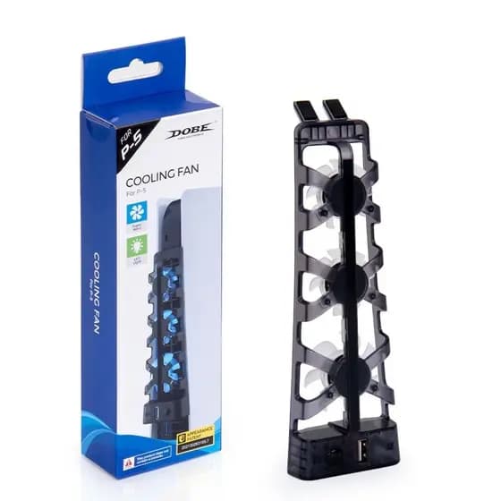 Cooler Ventilador C/ Led Compatível Com Playstation 5 PS5