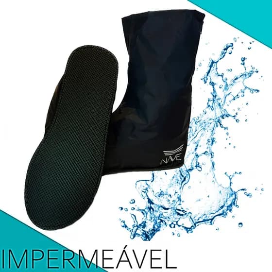 Bota Proteção Para Os Pés Polaina De Chuva Nave