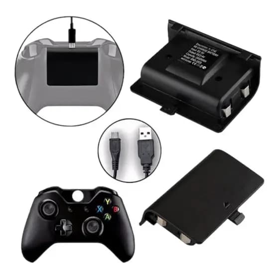 Bateria carregador para controle de XBOX ONE recarregável TG