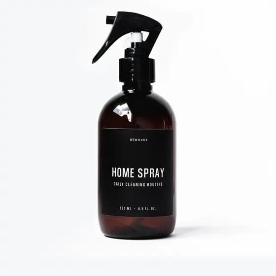 Frasco ambar 250 ml para Home Spray Bemhaus Black