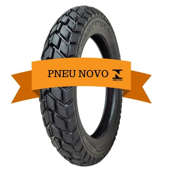 PNEU MOTO TRASEIRO 110/90-17 BROS 125 BROS 150 BROS 160 XRE 190 HONDA BROZ