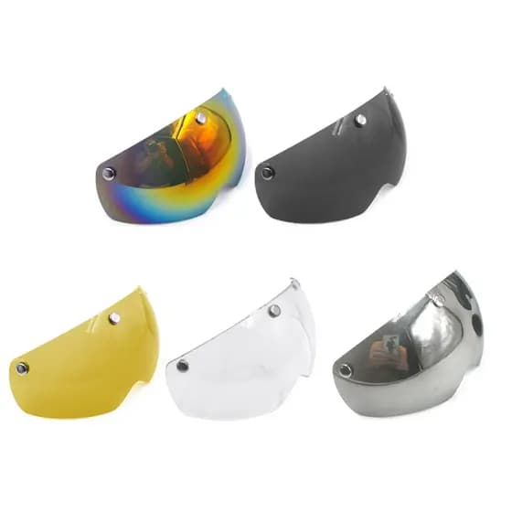 Ciclismo Capacete Óculos Viseira Lente Tt Mtb Road Bike Capacete Aero Lente Transparente Cinza Amarelo Cores Anti Uv Óculos Acessórios