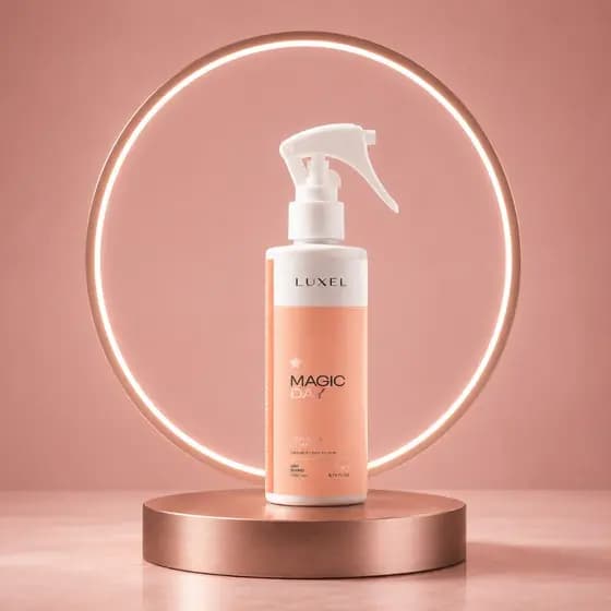 Protetor Térmico Antifrizz Hidratação Capilar Creme para Pentear Leave-in 10 em 1 Luxel 200ml