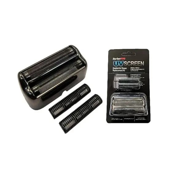 Refil Para Shaver Babyliss Pro Foil UV Double de Folha Dupla telas + Lâminas Peça de Substituição