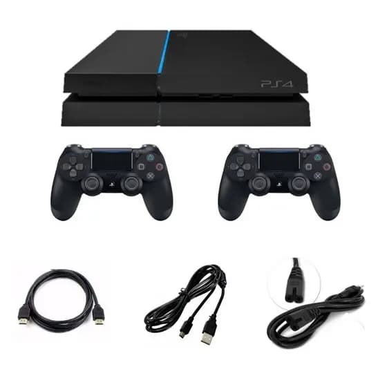 PlayStation 4 Desbloqueado com 2 Controles