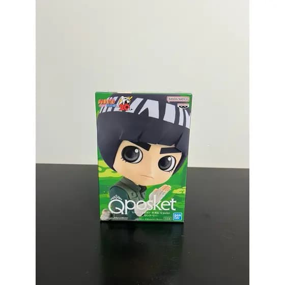 Action Figure Rock Lee Qposket Anime Naruto Bandai - Lacrado