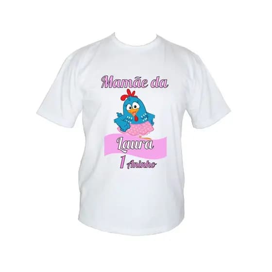 Kit 2 Camisetas da Galinha e Pintinho
