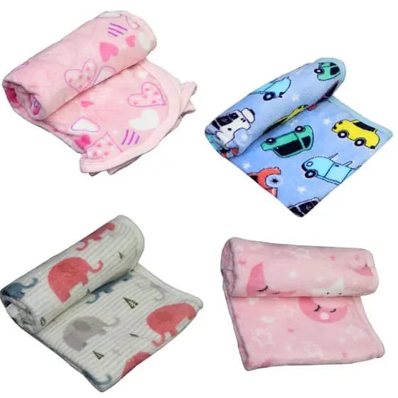 Manta Bebê Menina e Menino Soft