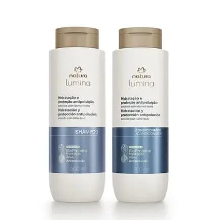 Kit Lumina Shampoo e Condicionador Hidratação e Proteção Antipoluição