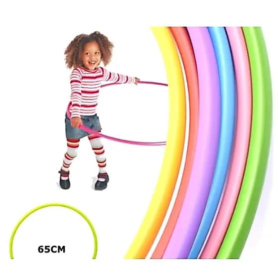 3 ARCO BAMBOLÊ COLORIDO PLÁSTICO 65CM TOP Pt envios Já
