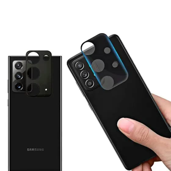 Película Vidro Lente Câmera Traseira compatível com Samsung Galaxy A32 A52 A72 Note 20