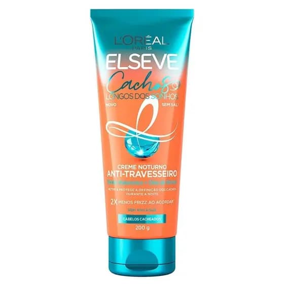 Elseve Cachos Longos dos Sonhos Creme Noturno - 200ml