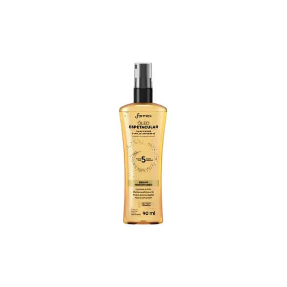 Óleo Espetacular Capilar Farmax Brilho Instantaneo 90ml