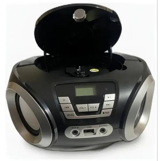 RADIO RETRO Micro System 1.200 watts reprodutor cd pendrive usb com Bluetooth Bivolt