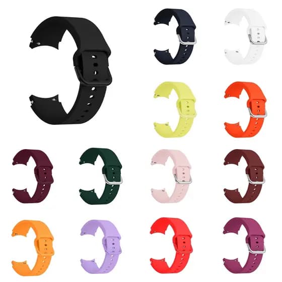 Pulseira de Silicone para Galaxy Watch 6 Watch 7 Watch FE