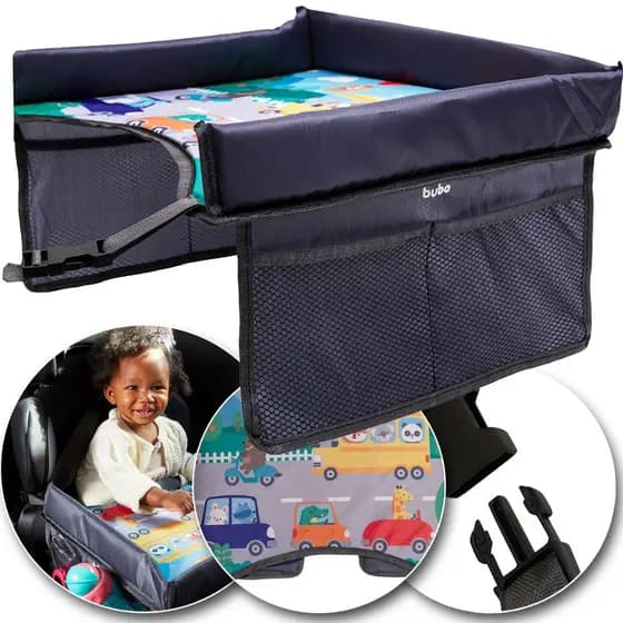 Mesa Infantil Portátil Casa Carro Mesinha Atividades Buba