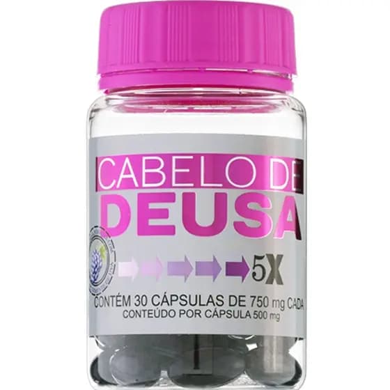 Suplemento Cabelo de Deusa 30 cápsulas