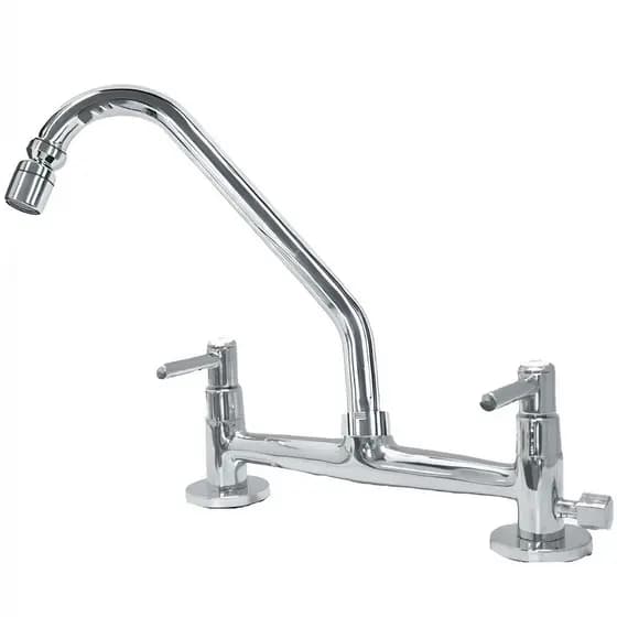 Torneira Misturador Mesa Gourmet Cromado C/ Saída Filtro