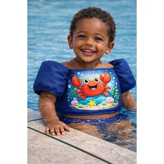 Boia Colete Infantil Para Piscina Praia Salva Vidas Não Fura