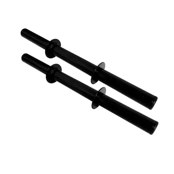 KIT PAR DE HALTERES DE AÇO 40 CM SUPORTA 50 KL CADA TREINO EM CASA / ANUNCIO SEM PRESILHAS