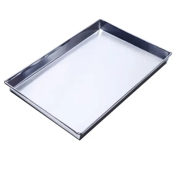 Assadeira Pão Doce Alumínio 58x70x3,5 cm - Kit 2 Peças