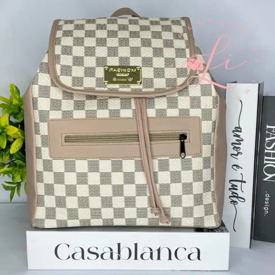 Mochila Saco Feminina Com Bolso Frontal Espaçosa Moderna