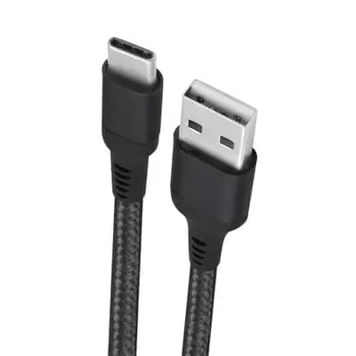 Cabo USB TIPO C Tubo 1 metro Carregamento Turbo
