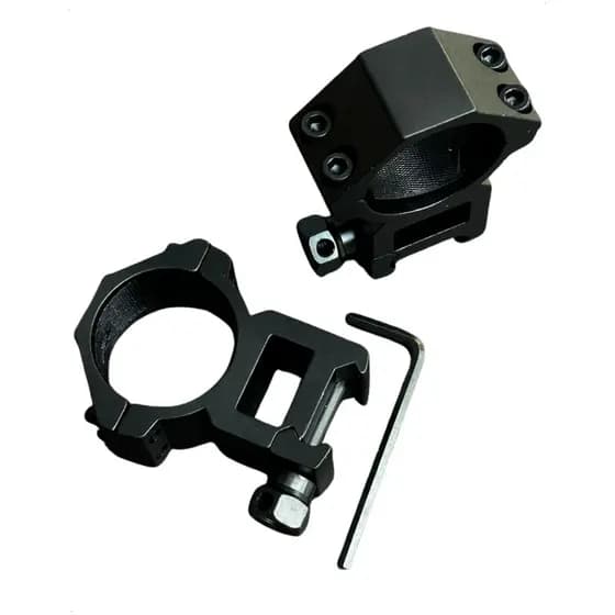 Discovery Suporte Mount Alto Reforçado Tubo 30mm Trilho 22mm
