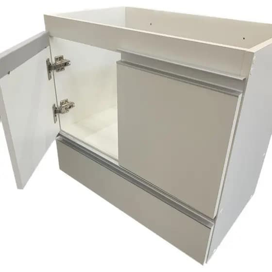 Gabinete (PERSONALIZADO) 70L X 55A X 40P com gaveta puxador aluminio Banheiro JTR