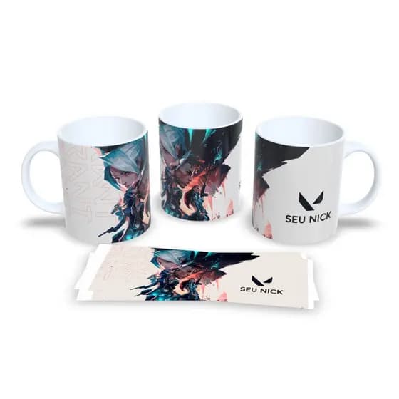 Caneca Personalizada Valorant Com Nick
