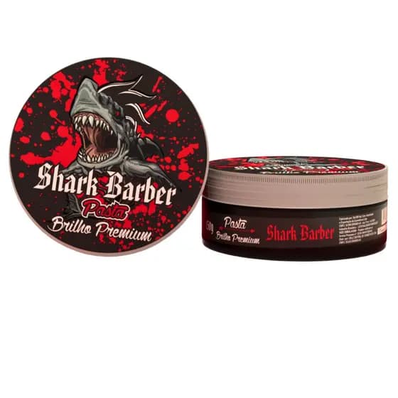 Pasta Modeladora Pomada Brilho Extra Forte 150g Shark Barber