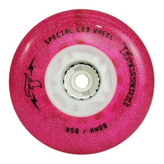 Jogo de Rodas Glitter LED Special Pink 80mm/85A jg com 4