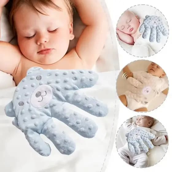 Bebê Tapinha Brinquedo Para Dormir Almofada Mãozinha Calmante D01