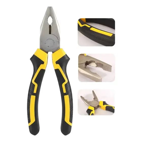 Alicate Universal 8'' Emborrachado Ergonômico Resistente