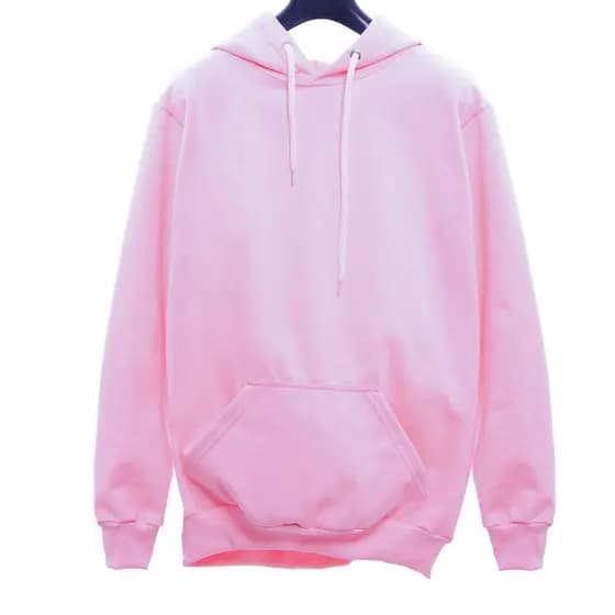 Blusa Moletom Lisa Canguru com Capuz