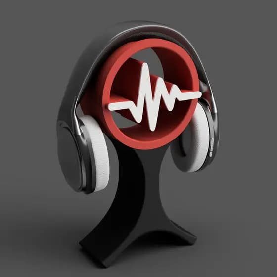 Suporte Fone Ouvido Mesa Headset BATIMENTO CARDIACO Gamer com e sem fio pc Universal Display Rack