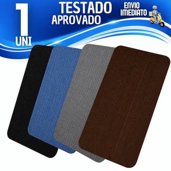 Tapete Capacho Antiderrapante 40x60cm | Super Absorvente, Não Escorrega, Ideal para Entrada e Banheiro