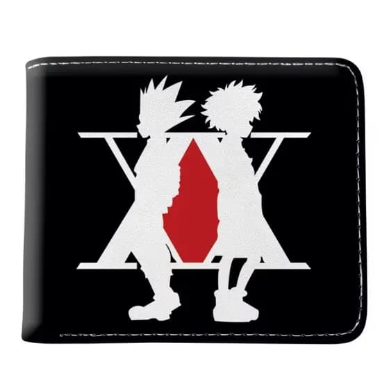 Anime Hunter X GON·FREECSS Kurapika Curto Bilfold Bolsa Clipe Carteira Presente Moderno
