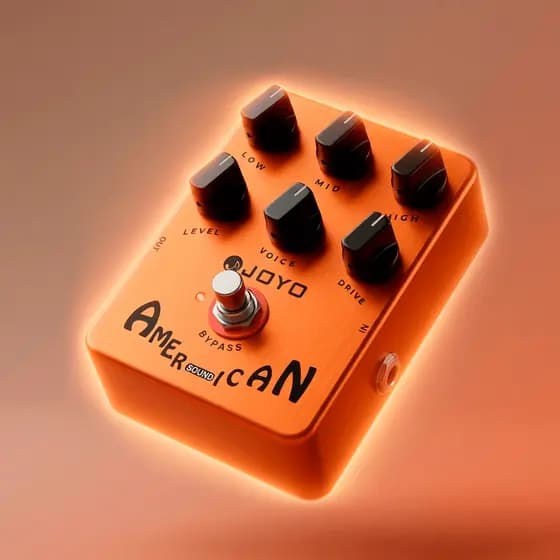 Pedal Guitarra Joyo American Sound JF-14 Simulador De Amplificador Fender Com Cab Sim Do Brasil com NF