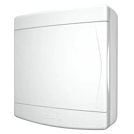 Quadro Distribuição de Sobrepor 3/4 Disjuntores sem Barramento Porta Branca - Tigre