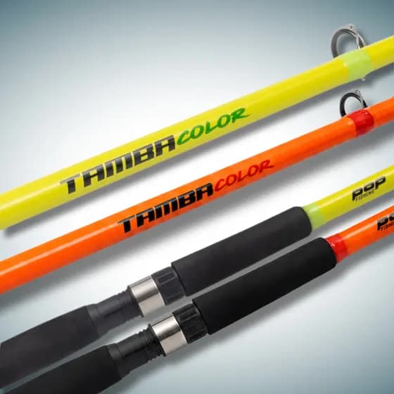 Vara de Pesca 2,10m 30-60 Lbs Tamba Color Para Molinete Pesqueiro Pesado Pop Fishing