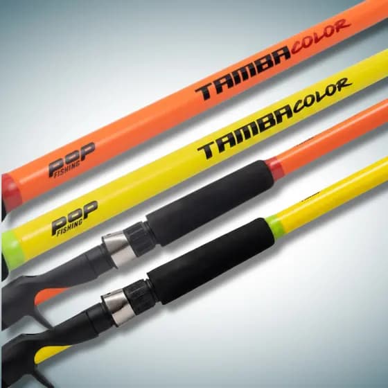 Vara de Pesca 2,10m 30-60 Lbs Tamba Color Para Carretilha Pesqueiro Pesado Pop Fishing