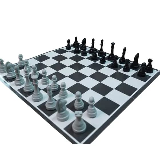 Jogo Tabuleiro Milenar Xadrez e Dama Melhor Oferta!