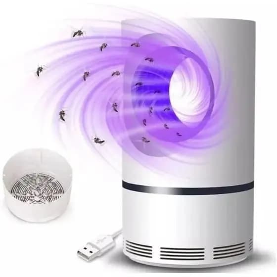 Lâmpada doméstica USB Power Mosquito Killer Lâmpada LED Trap Pest Insect Zapper Lâmpada UV Night para Mosquitos USB TUBO