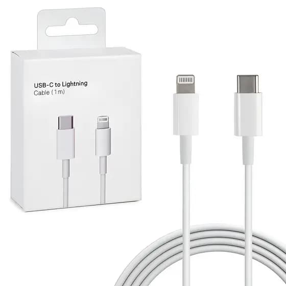 Cabo Para iPhone Tipo C Lightning 1m USB-C Tipo C de Carregamento Turbo 20W