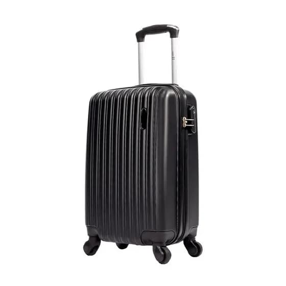 Mala de bordo Pequena 10kg Londres Preto