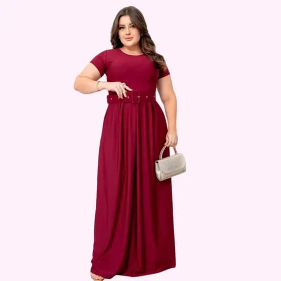 VESTIDO LONGO IMPERIAL MAJESTADE MODA FLOW ENCANTO MODA MODESTA SUPLEX