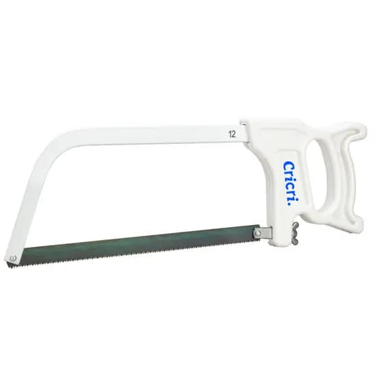 Arco de Serra Açougue Profissional Cricri Ideal para Carne Osso Açougueiro Branco