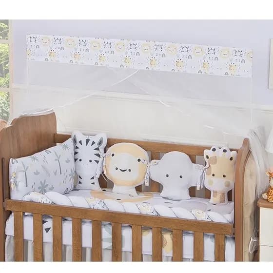 Mosquiteiro Avulso para Berço Americano Padrão Safari Baby